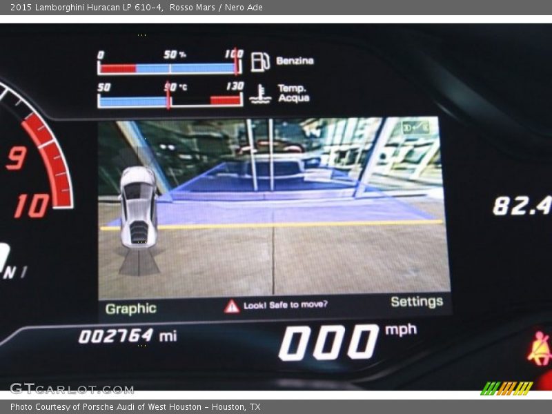 Rosso Mars / Nero Ade 2015 Lamborghini Huracan LP 610-4