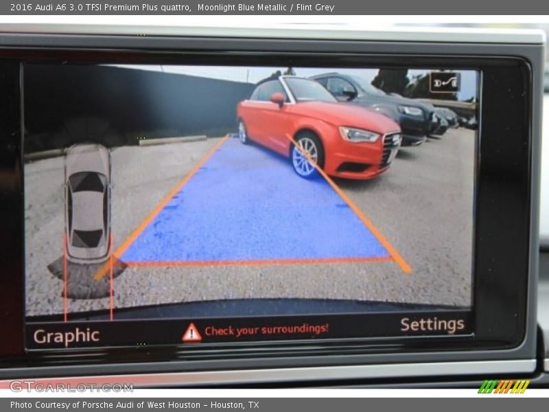 Moonlight Blue Metallic / Flint Grey 2016 Audi A6 3.0 TFSI Premium Plus quattro
