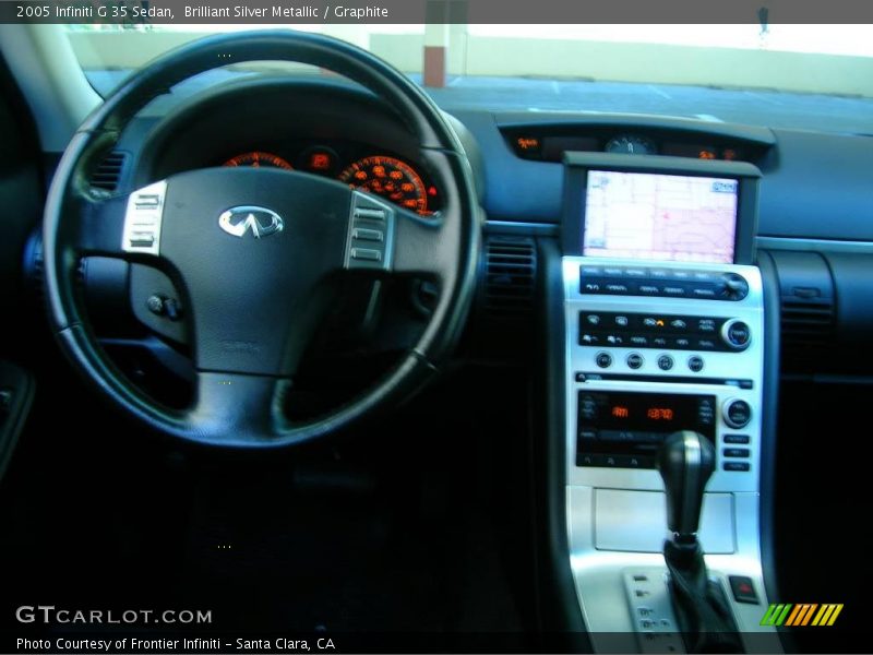Brilliant Silver Metallic / Graphite 2005 Infiniti G 35 Sedan