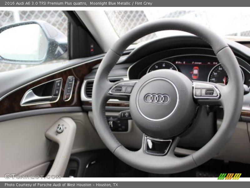 Moonlight Blue Metallic / Flint Grey 2016 Audi A6 3.0 TFSI Premium Plus quattro