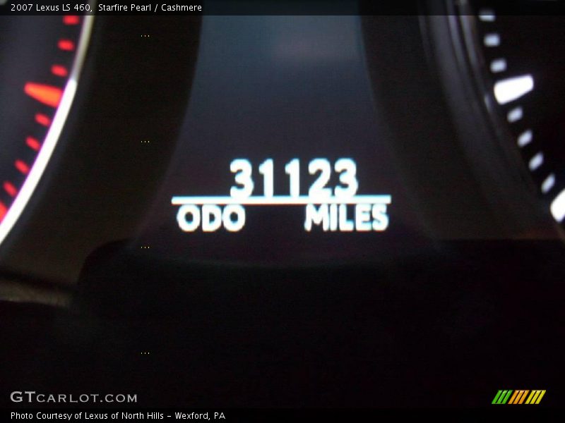 Starfire Pearl / Cashmere 2007 Lexus LS 460