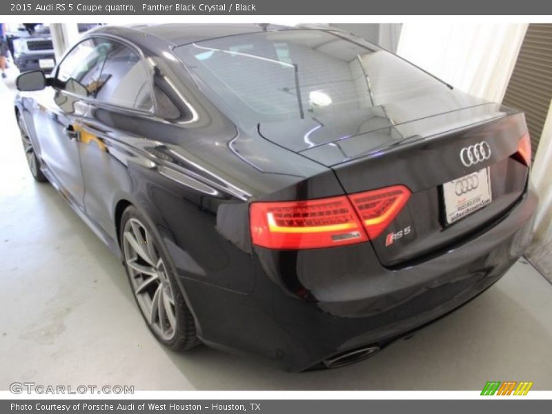 Panther Black Crystal / Black 2015 Audi RS 5 Coupe quattro