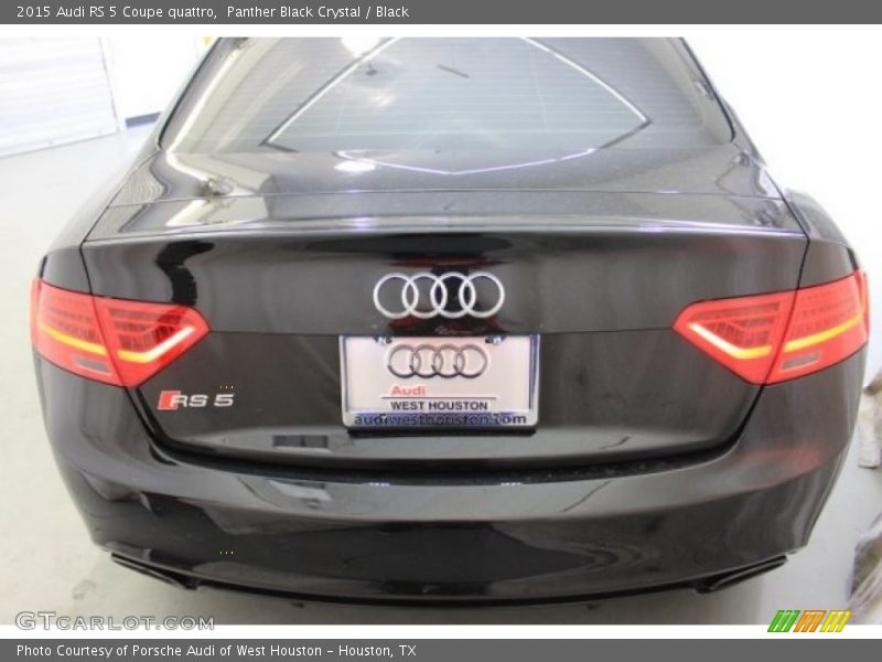 Panther Black Crystal / Black 2015 Audi RS 5 Coupe quattro