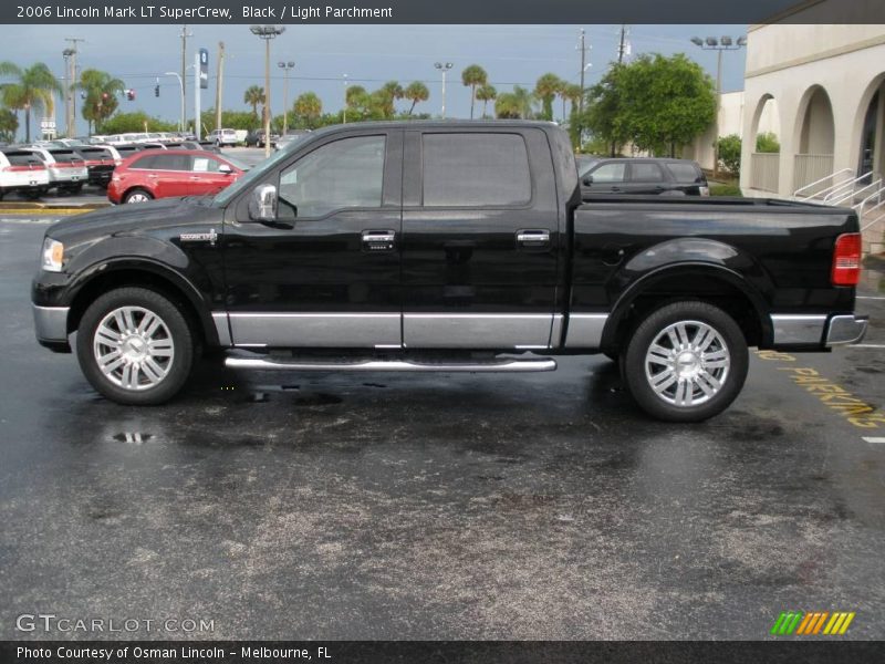 Black / Light Parchment 2006 Lincoln Mark LT SuperCrew