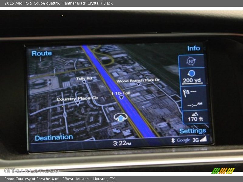 Panther Black Crystal / Black 2015 Audi RS 5 Coupe quattro