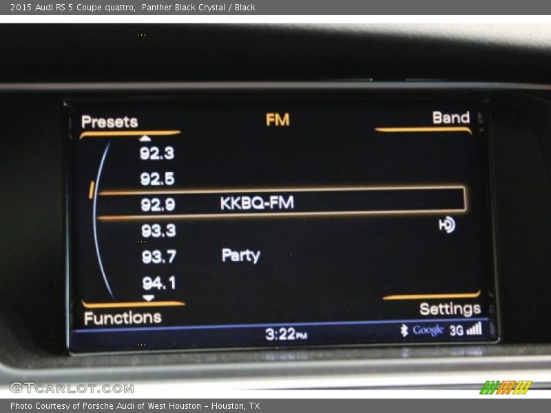 Panther Black Crystal / Black 2015 Audi RS 5 Coupe quattro
