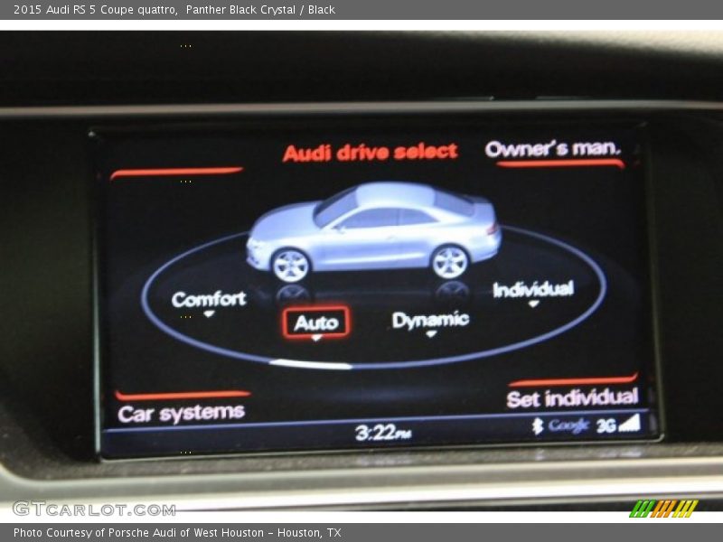 Panther Black Crystal / Black 2015 Audi RS 5 Coupe quattro