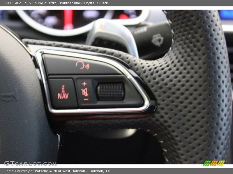 Panther Black Crystal / Black 2015 Audi RS 5 Coupe quattro