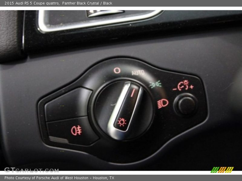 Panther Black Crystal / Black 2015 Audi RS 5 Coupe quattro