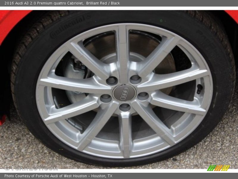  2016 A3 2.0 Premium quattro Cabriolet Wheel