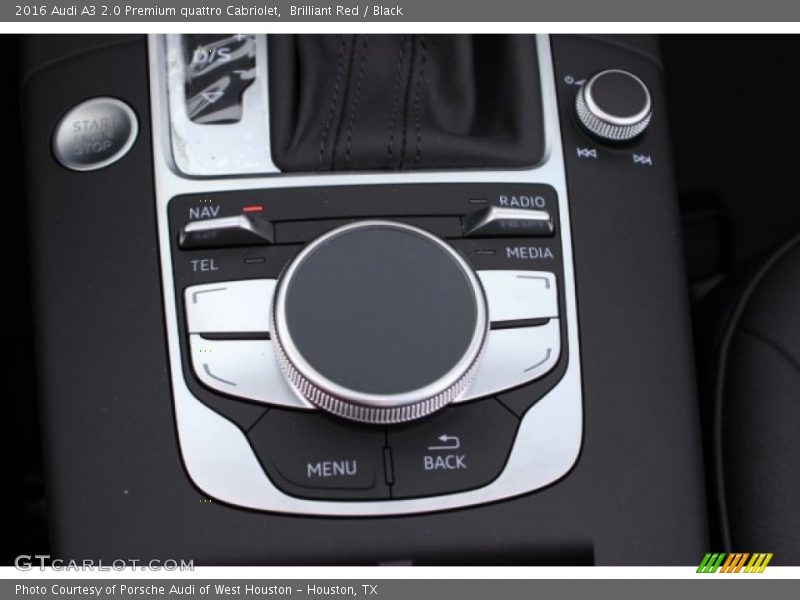 Brilliant Red / Black 2016 Audi A3 2.0 Premium quattro Cabriolet