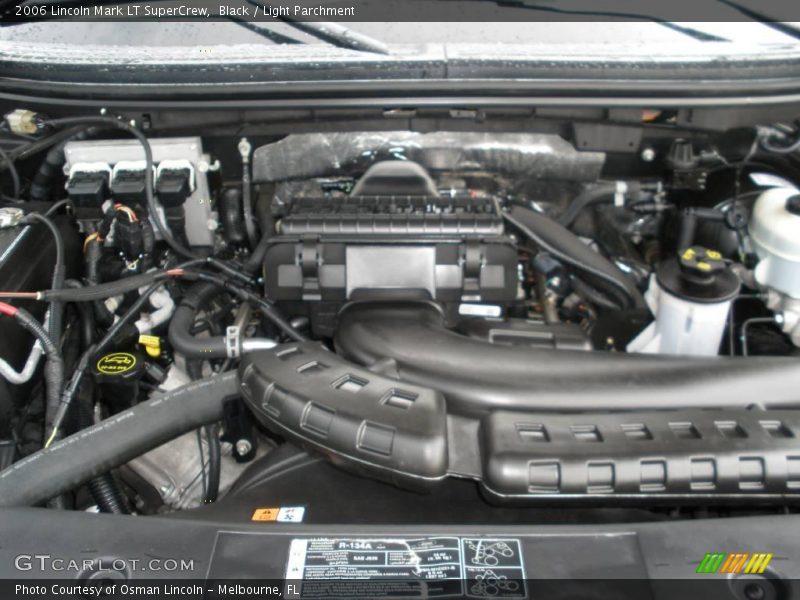 Black / Light Parchment 2006 Lincoln Mark LT SuperCrew