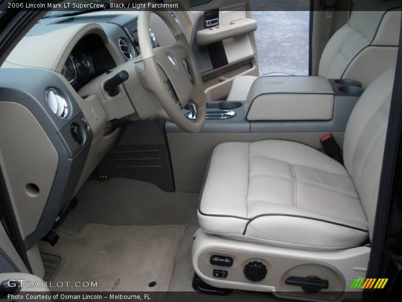 Black / Light Parchment 2006 Lincoln Mark LT SuperCrew