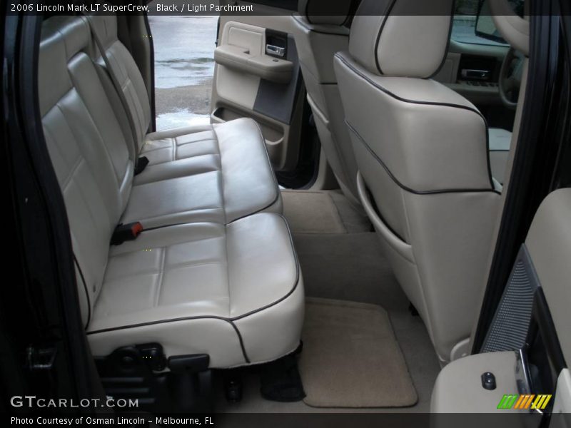 Black / Light Parchment 2006 Lincoln Mark LT SuperCrew