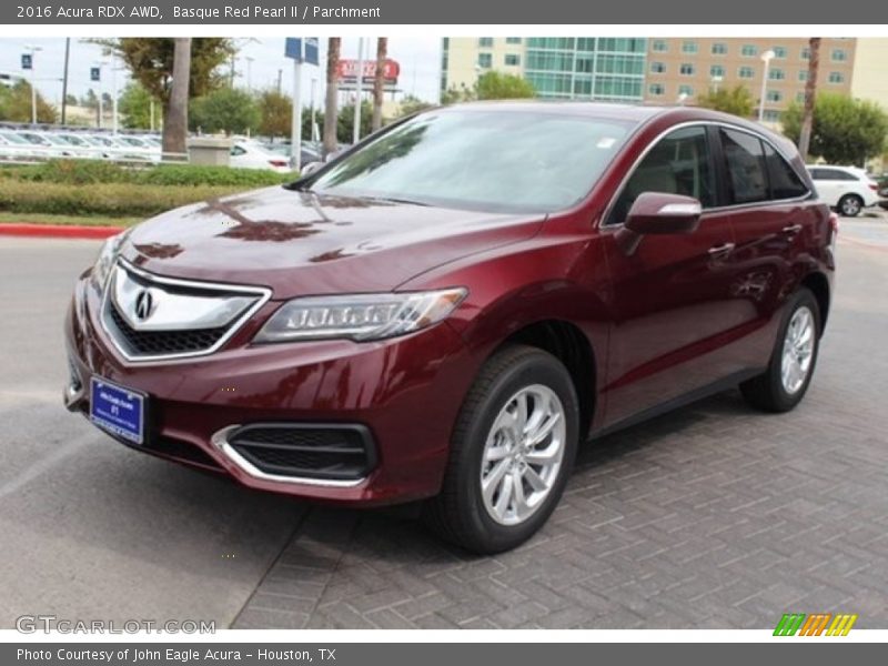 Basque Red Pearl II / Parchment 2016 Acura RDX AWD