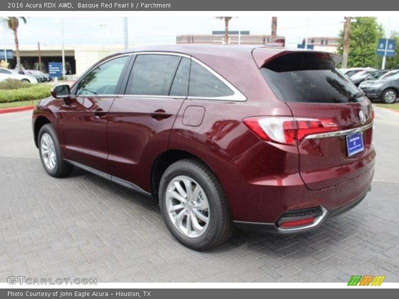 Basque Red Pearl II / Parchment 2016 Acura RDX AWD
