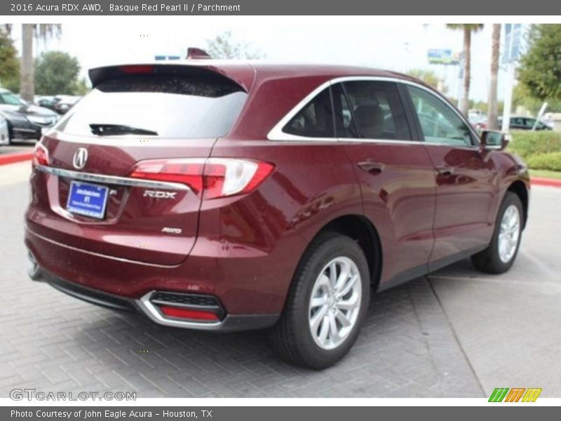 Basque Red Pearl II / Parchment 2016 Acura RDX AWD