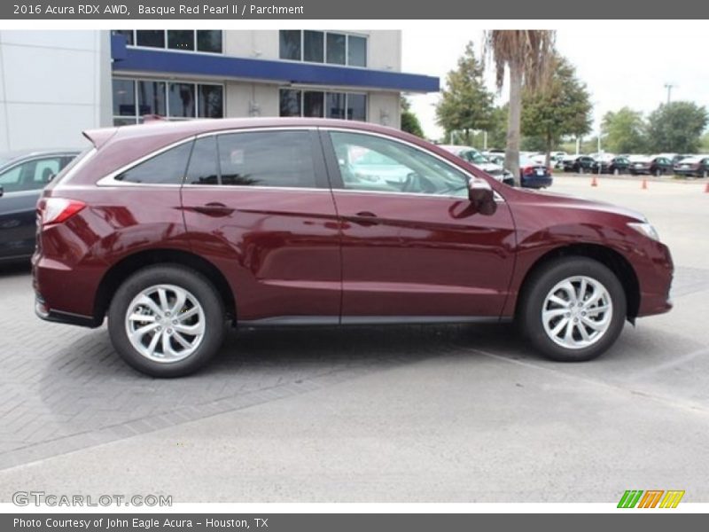 Basque Red Pearl II / Parchment 2016 Acura RDX AWD