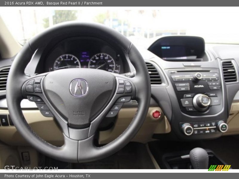 Basque Red Pearl II / Parchment 2016 Acura RDX AWD
