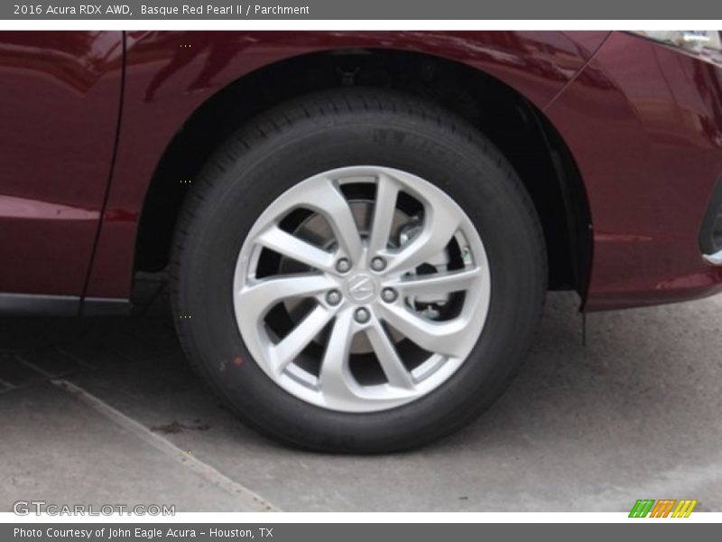 Basque Red Pearl II / Parchment 2016 Acura RDX AWD