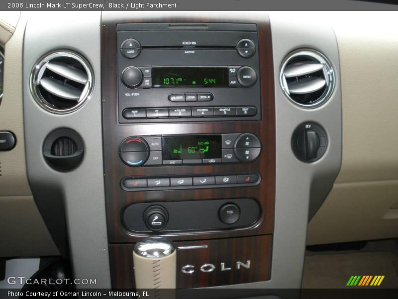 Black / Light Parchment 2006 Lincoln Mark LT SuperCrew