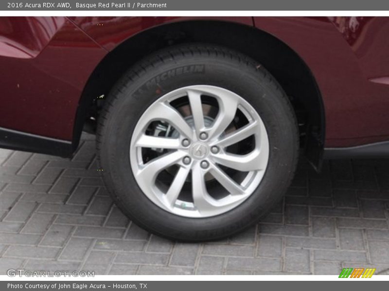 Basque Red Pearl II / Parchment 2016 Acura RDX AWD