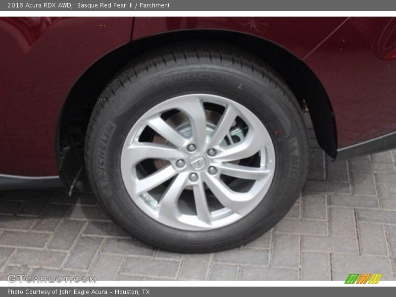 Basque Red Pearl II / Parchment 2016 Acura RDX AWD