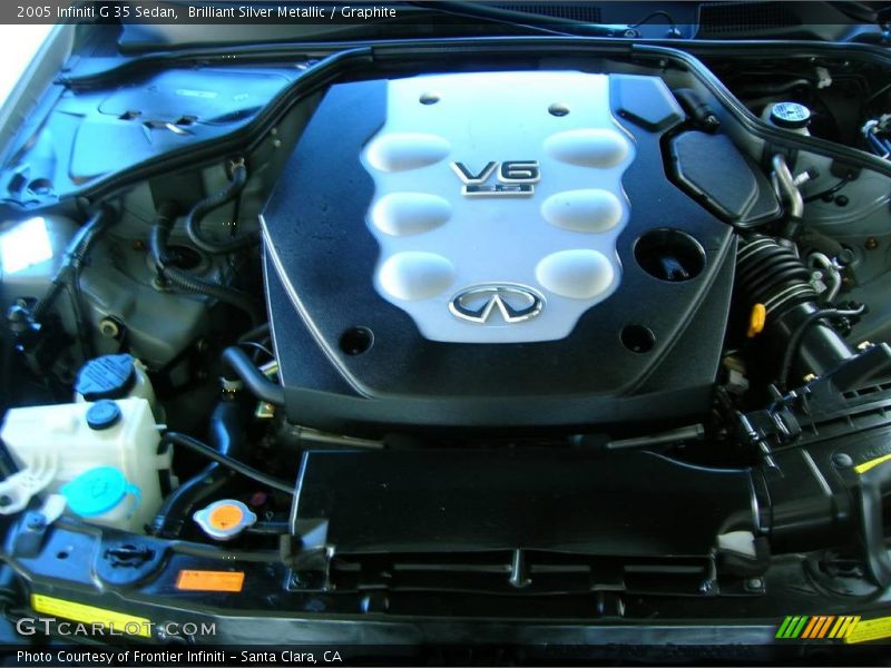 Brilliant Silver Metallic / Graphite 2005 Infiniti G 35 Sedan