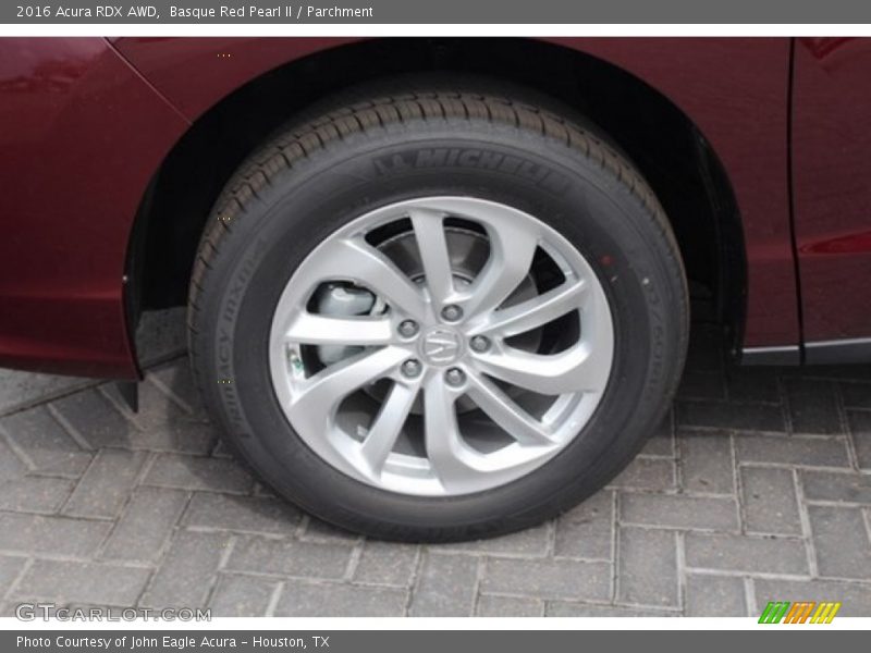 Basque Red Pearl II / Parchment 2016 Acura RDX AWD