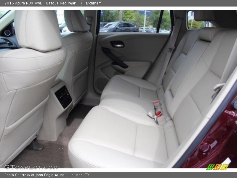 Basque Red Pearl II / Parchment 2016 Acura RDX AWD