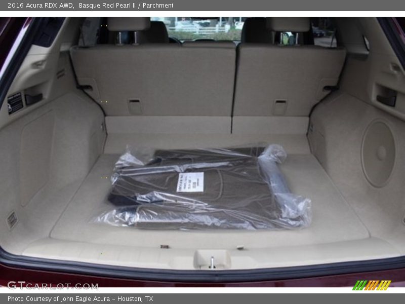 Basque Red Pearl II / Parchment 2016 Acura RDX AWD
