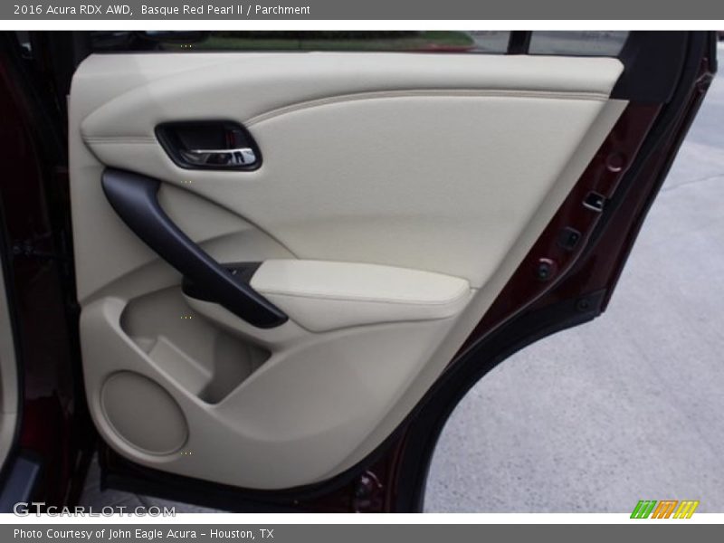 Basque Red Pearl II / Parchment 2016 Acura RDX AWD