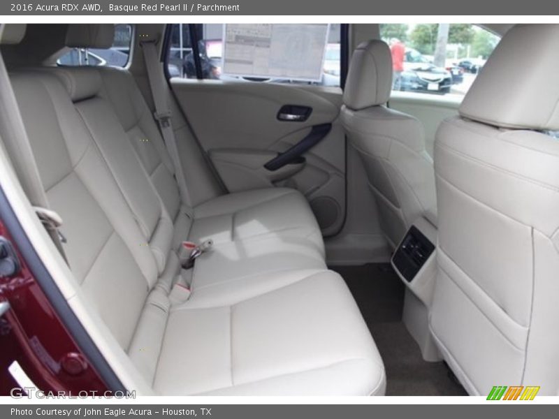 Basque Red Pearl II / Parchment 2016 Acura RDX AWD