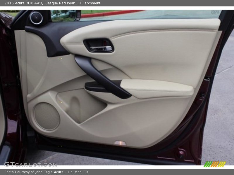 Basque Red Pearl II / Parchment 2016 Acura RDX AWD