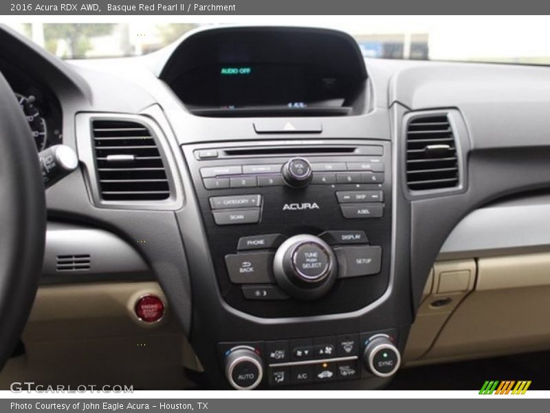 Basque Red Pearl II / Parchment 2016 Acura RDX AWD