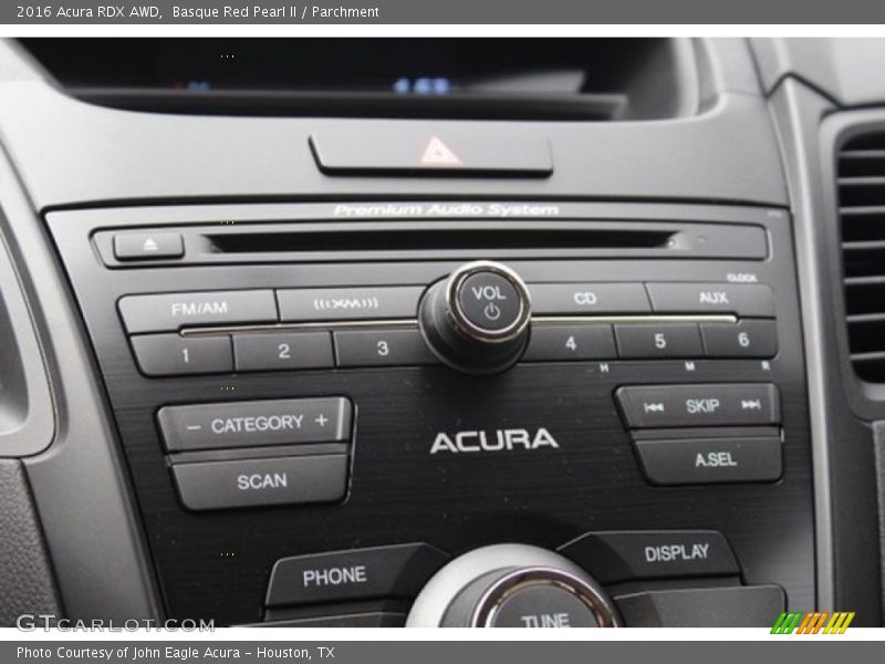 Basque Red Pearl II / Parchment 2016 Acura RDX AWD