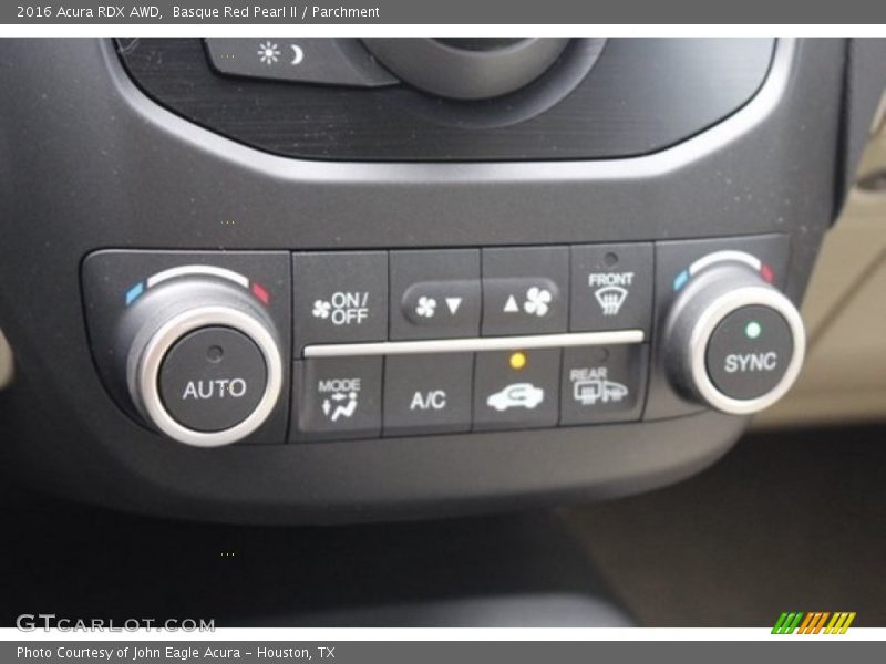 Basque Red Pearl II / Parchment 2016 Acura RDX AWD