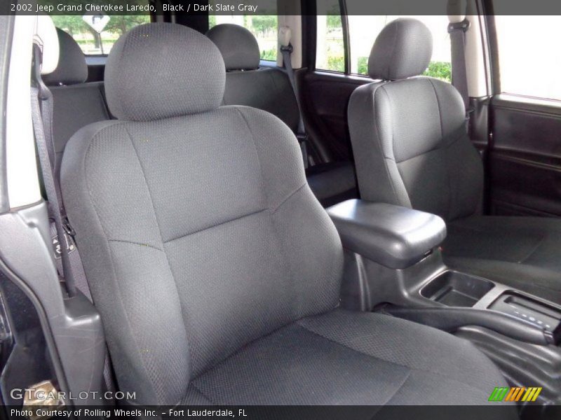 Black / Dark Slate Gray 2002 Jeep Grand Cherokee Laredo