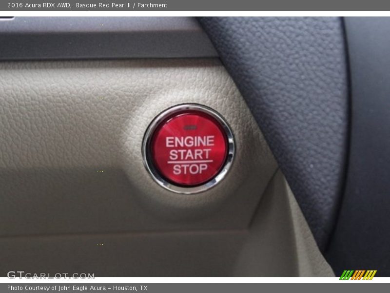 Basque Red Pearl II / Parchment 2016 Acura RDX AWD