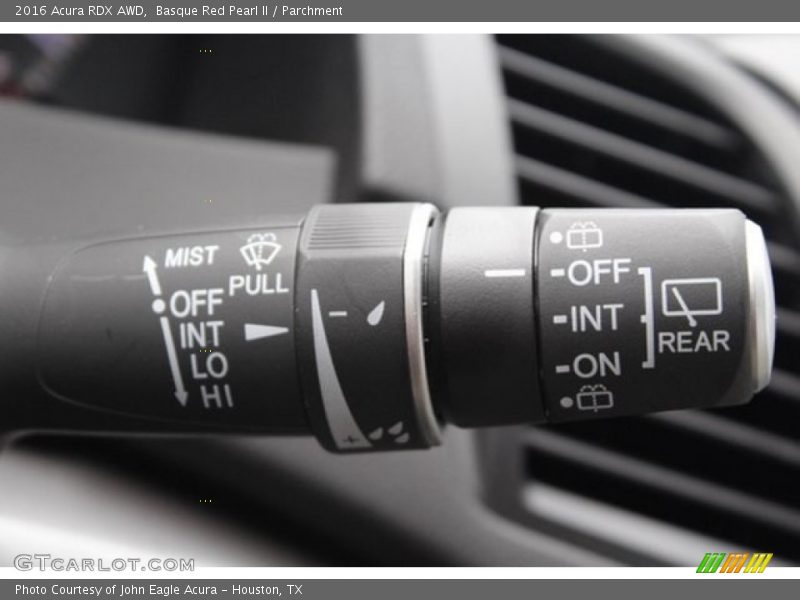 Basque Red Pearl II / Parchment 2016 Acura RDX AWD