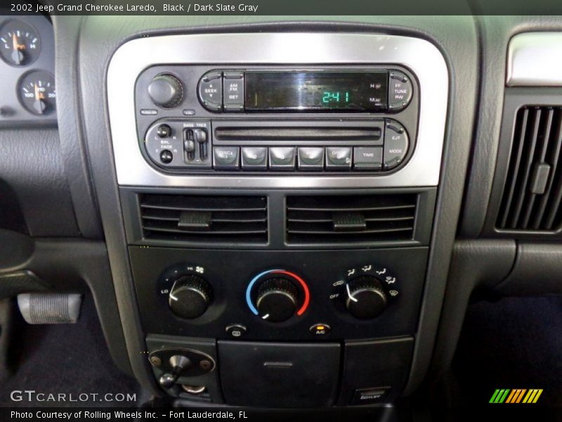 Controls of 2002 Grand Cherokee Laredo