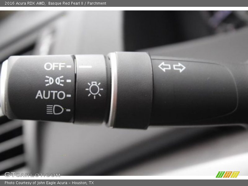 Basque Red Pearl II / Parchment 2016 Acura RDX AWD