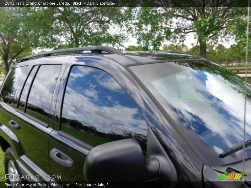 Black / Dark Slate Gray 2002 Jeep Grand Cherokee Laredo