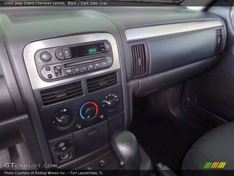 Dashboard of 2002 Grand Cherokee Laredo