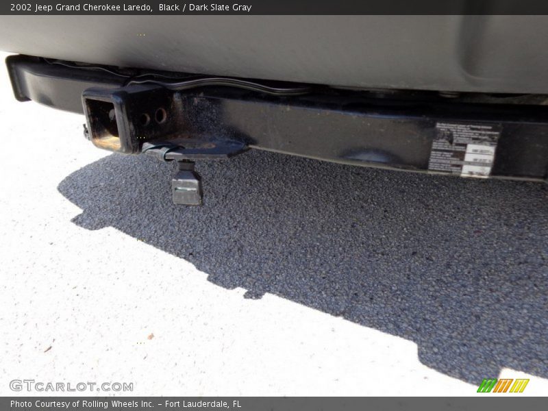 Black / Dark Slate Gray 2002 Jeep Grand Cherokee Laredo
