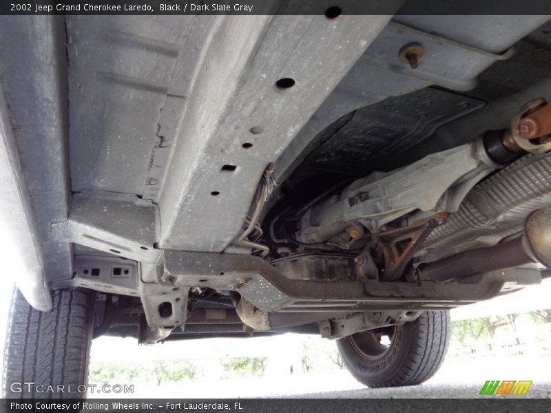 Undercarriage of 2002 Grand Cherokee Laredo