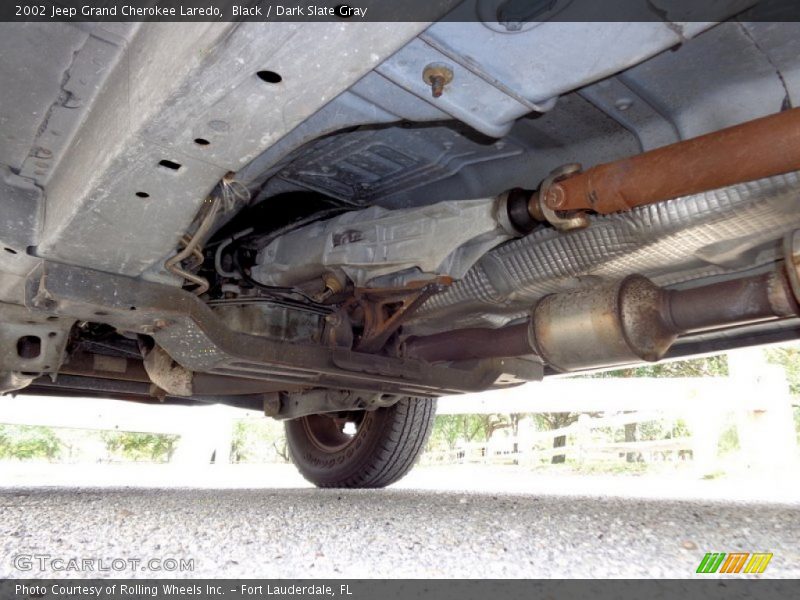 Undercarriage of 2002 Grand Cherokee Laredo