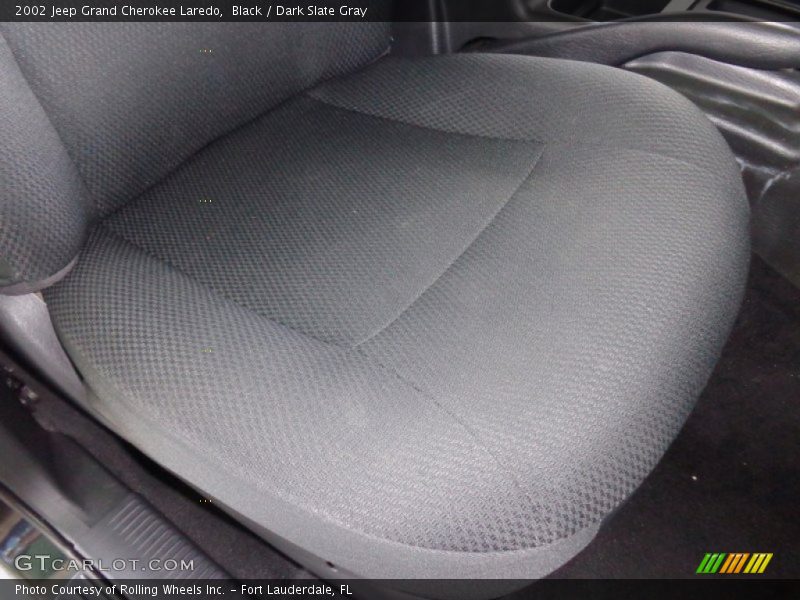 Black / Dark Slate Gray 2002 Jeep Grand Cherokee Laredo