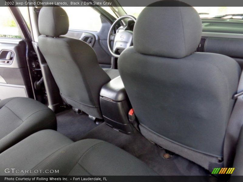 Black / Dark Slate Gray 2002 Jeep Grand Cherokee Laredo