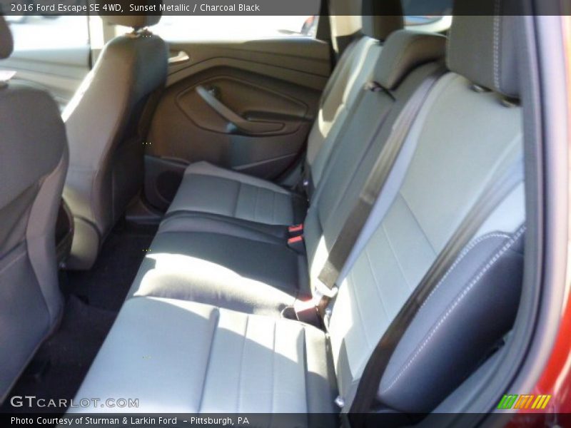 Sunset Metallic / Charcoal Black 2016 Ford Escape SE 4WD